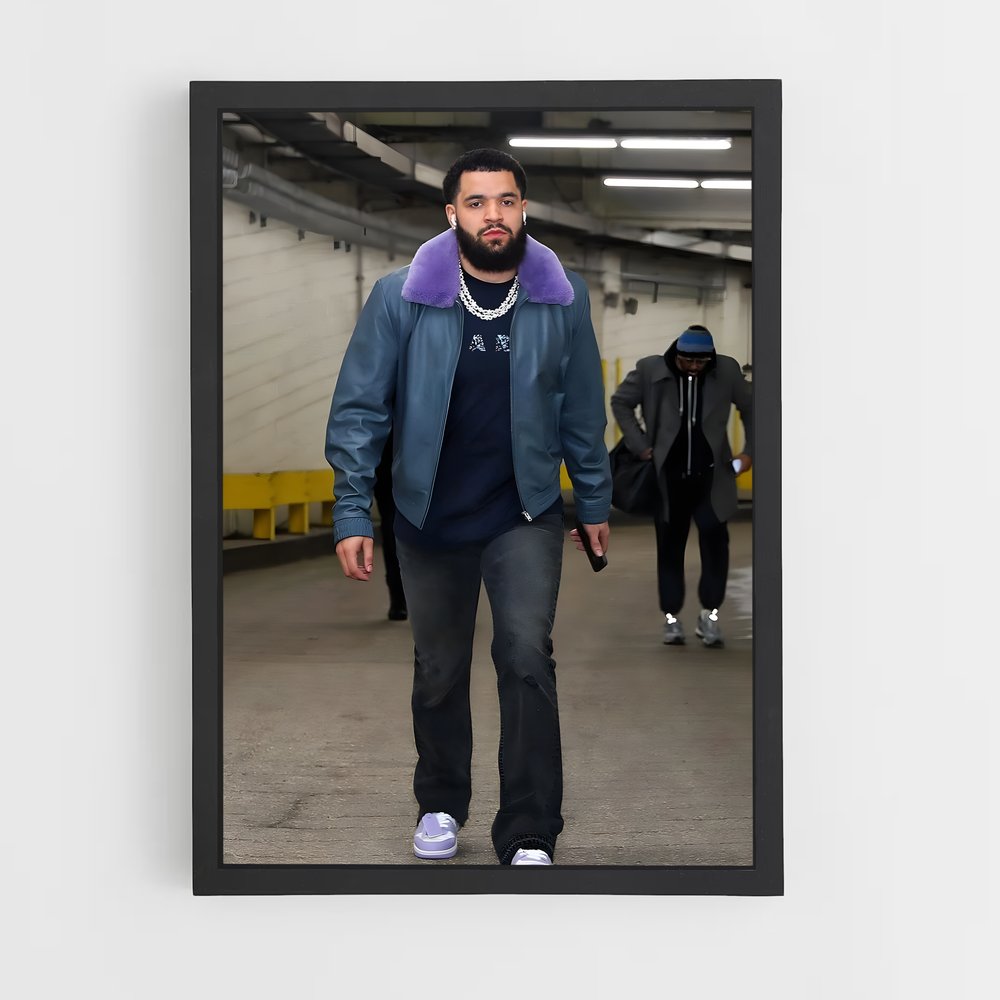 Poster Corridor Vers l'Avenir – affiche Basketball (vue 2)